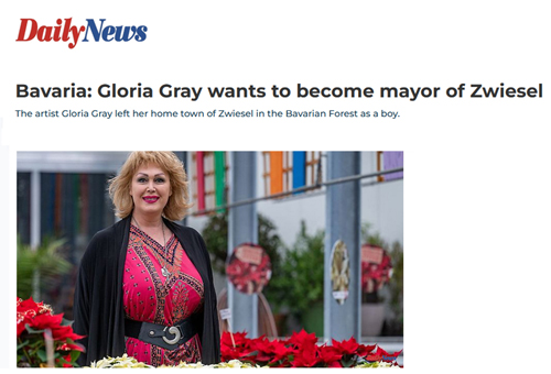 Gloria Gray - Bürgermeisterinwahl 2022 in Zwiesel - Daily News, 07.12.2022