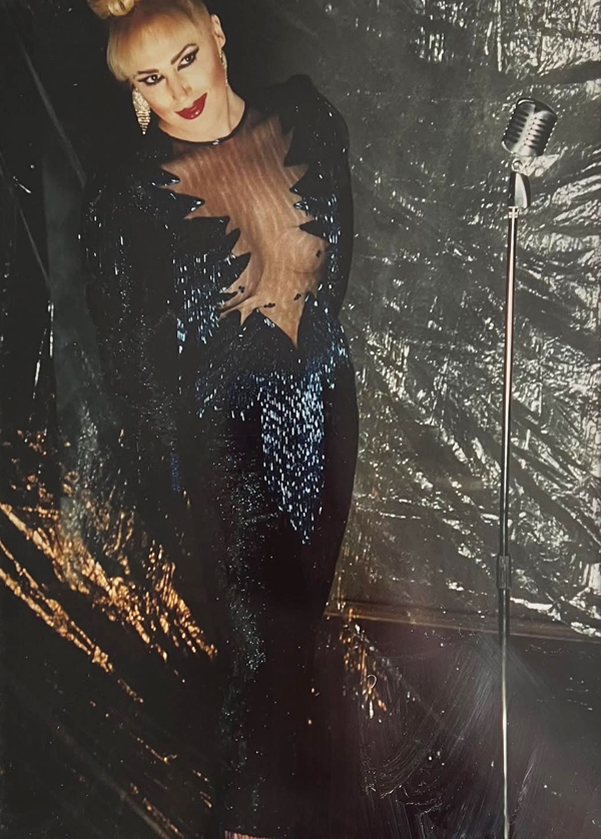 "The Gloria Gray Show" - erste eigene Bhnenproduktion im Club "TOGETHER" in Mnchen, Premiere am 12.01.1992