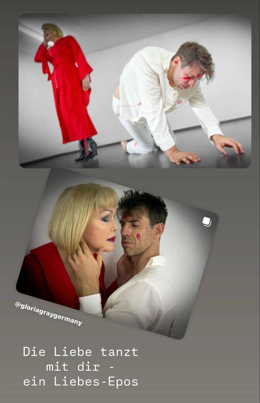 GLORIA GRAY - Die Liebe tanzt mit Dir - Ein Epos ber Leidenschaft und Hingabe - Samstag, 11. Oktober 2025, 19:30 Uhr im Wolf-Ferrari-Haus in Ottobrunn