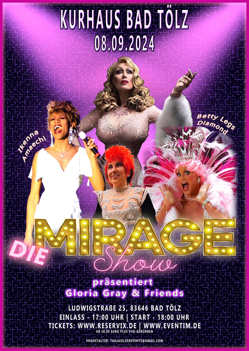 GLORIA GRAY "Die MIRAGE Show", 08.09.2024